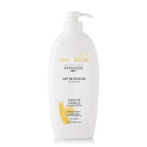 BYPHASSE LAIT DE DOUCHE VANILLE 1L