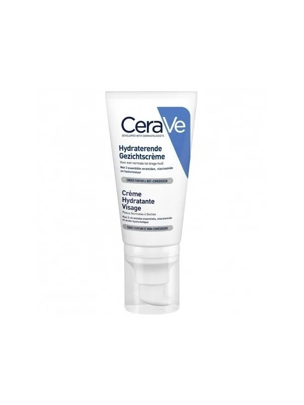 CERAVE CREME HYDRATANTE VISAGE PEAUX SECHES 52 ML
