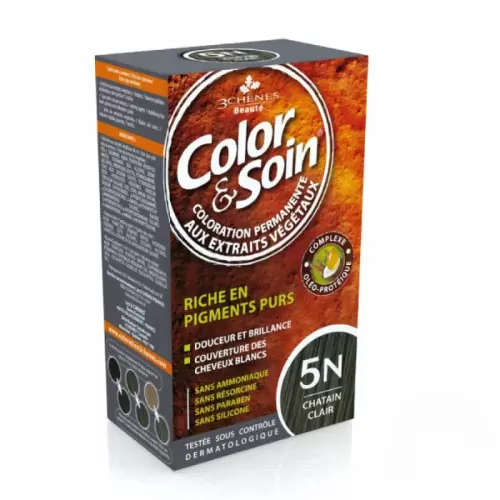 COLOR & SOIN COLORATION CHATAIN CLAIR 5N