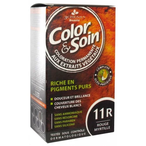 COLOR & SOIN COLORATION ROUGE MYRTILLE 11R