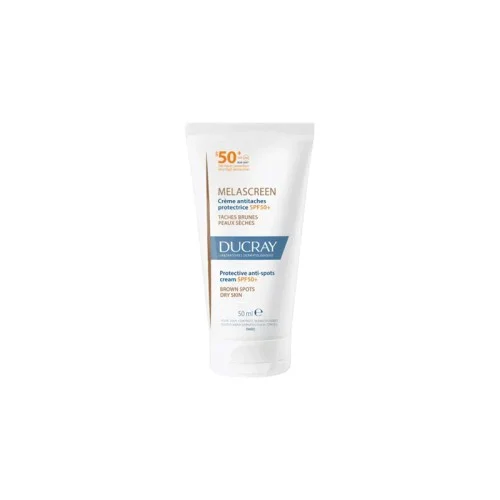 DUCRAY MELASCREEN CREME ANTI TACHES PEAUX SECHES SPF50+ 50ML