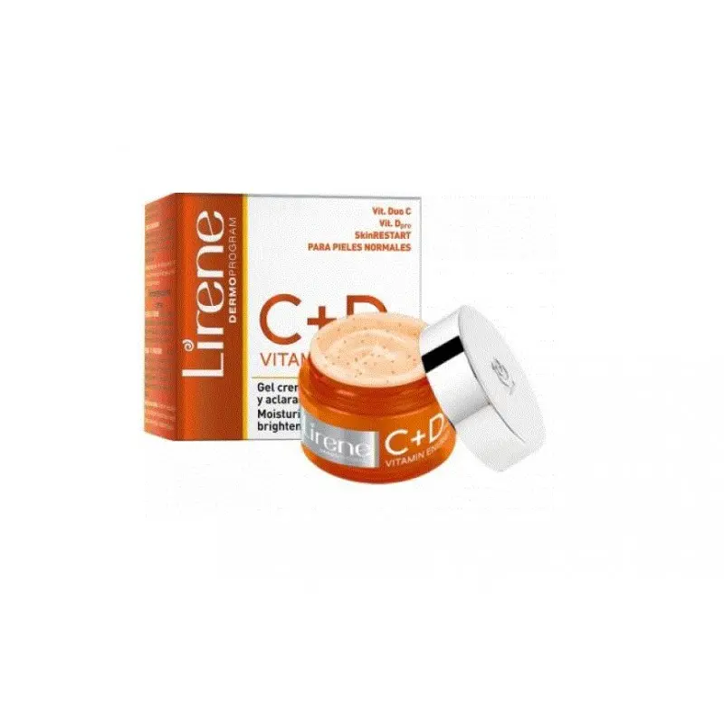 LIRENE C+D Gel creme Hydratant Peau Mixte a Grasse 50ML