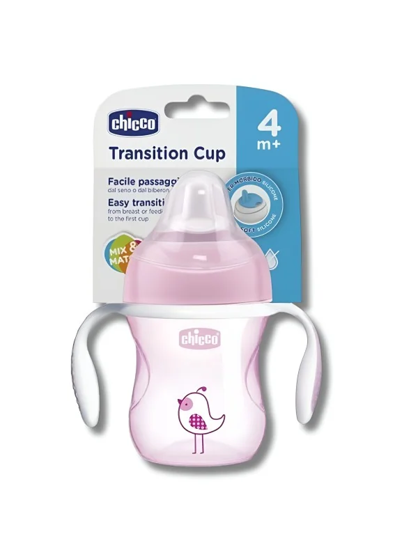 CHICCO TASSE TRANSITION ROSE 4M+