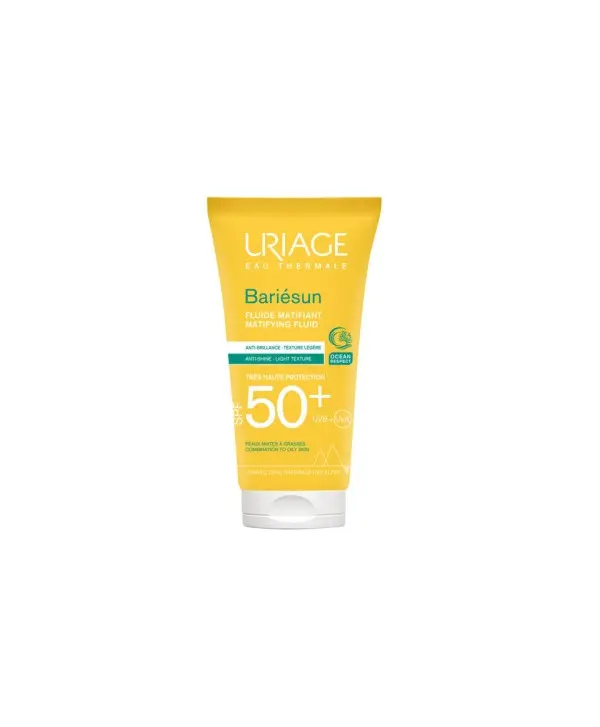 URIAGE ECRAN 50+ BARIESUN MAT FLUID INVIS 50ML