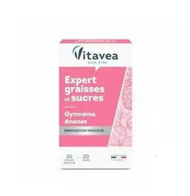 VITAVEA EXPERT GRAISSES ET SUCRES 20 GELULES
