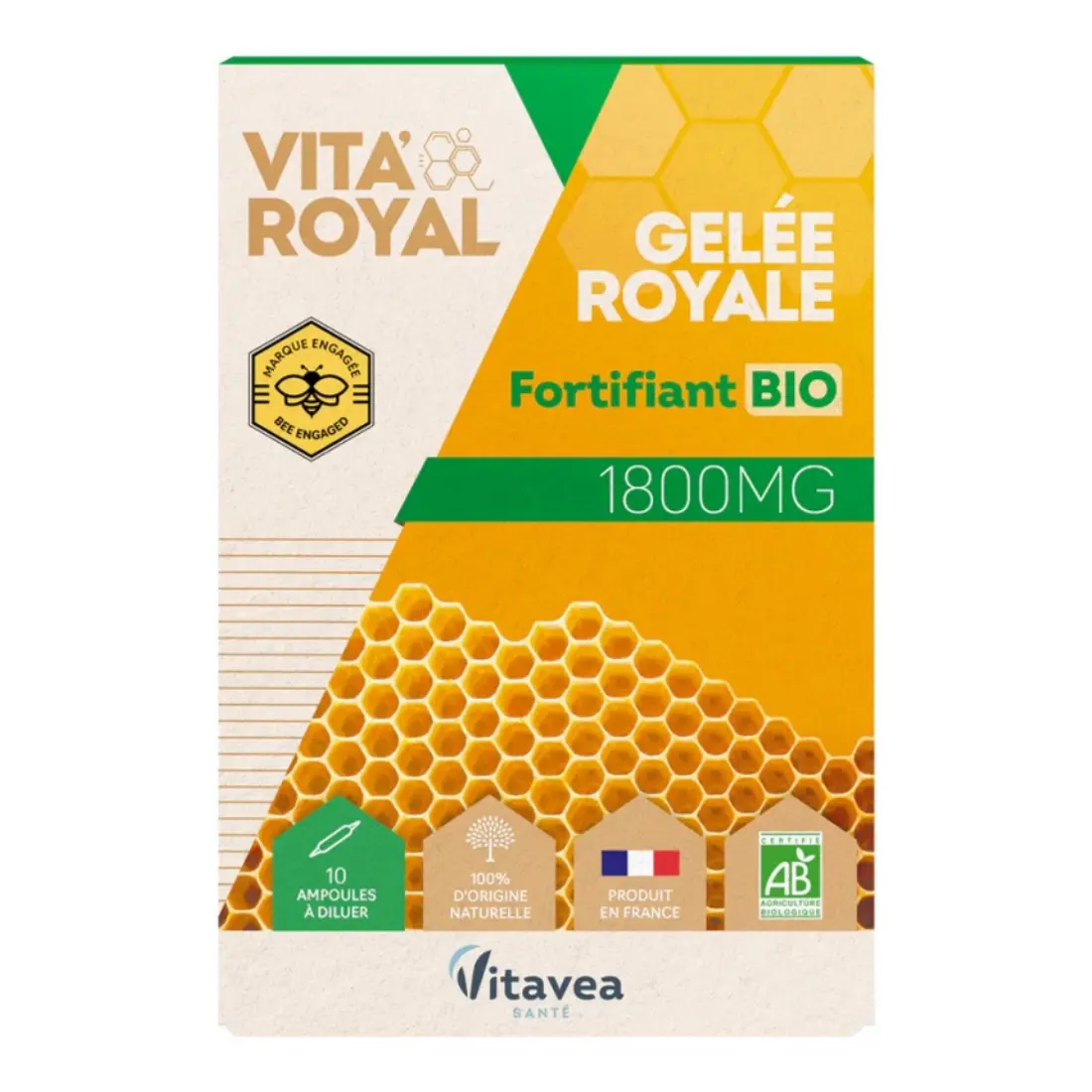 VITAVEA GELEE ROYALE BIO 1800MG
