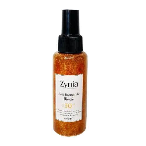 ZYNIA HUILE BRONZANTE MONOI SPF30,100ML
