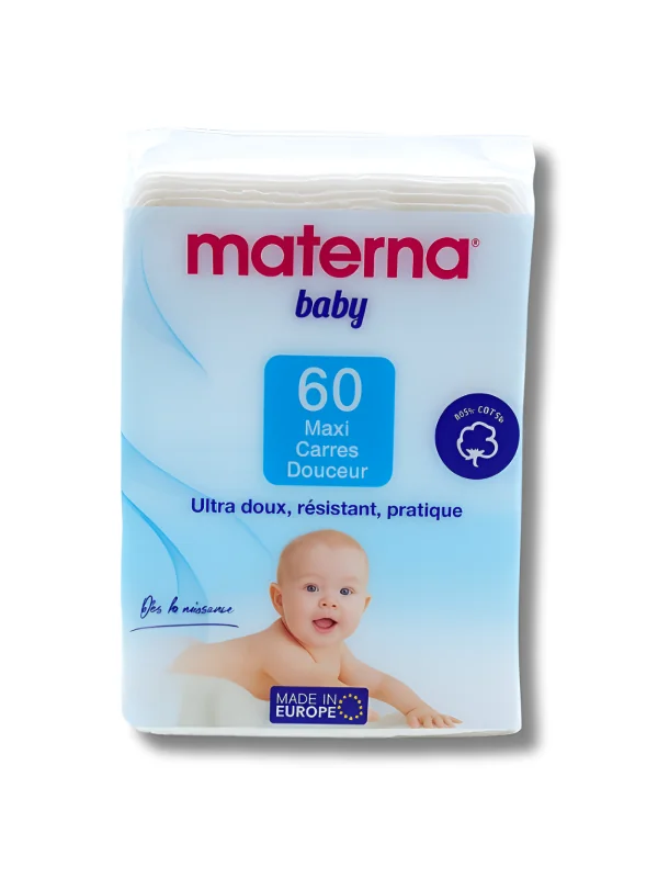 MATERNA MAXI COTON CARRES BEBE B/60