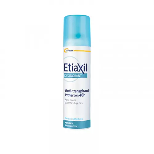 ETIAXIL DEODORANT ANTI TRANSPIRANT 48H Aérosol 150ML