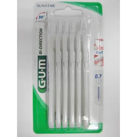 GUM BROSSETTE BI-DIRECTION 0.6MM BT6