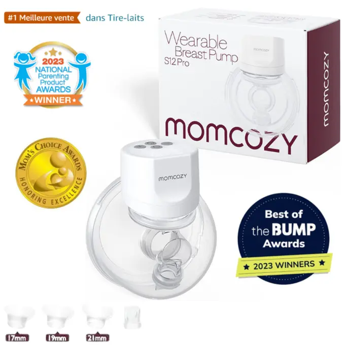 Momcozy S12 Pro – Tire-Lait Main Libre