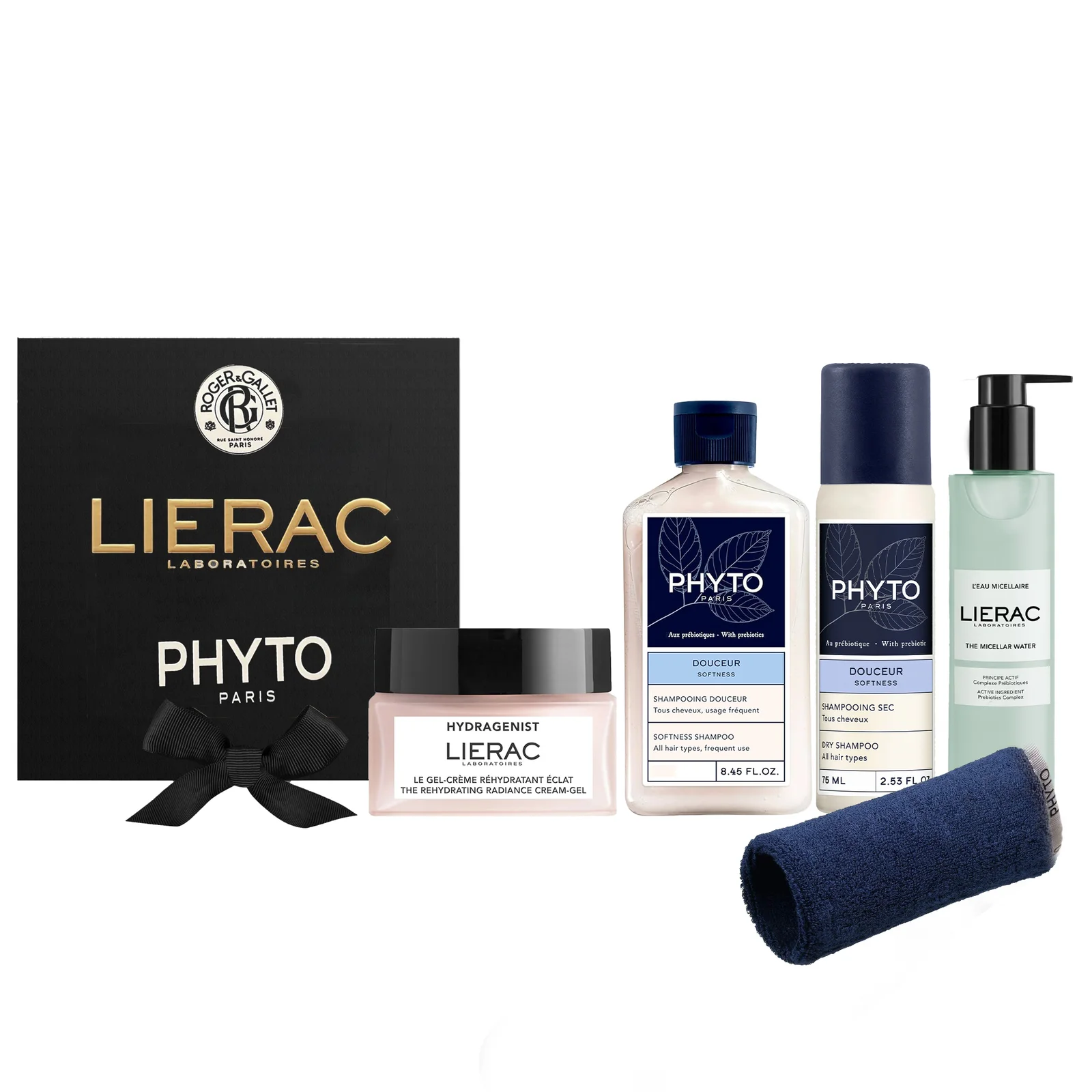 LIERAC COFFRET LIFT INTEGRAL GEL-CREME ET GEL DEMAQUILLANT+ 3 PRODUITS OFFERT
