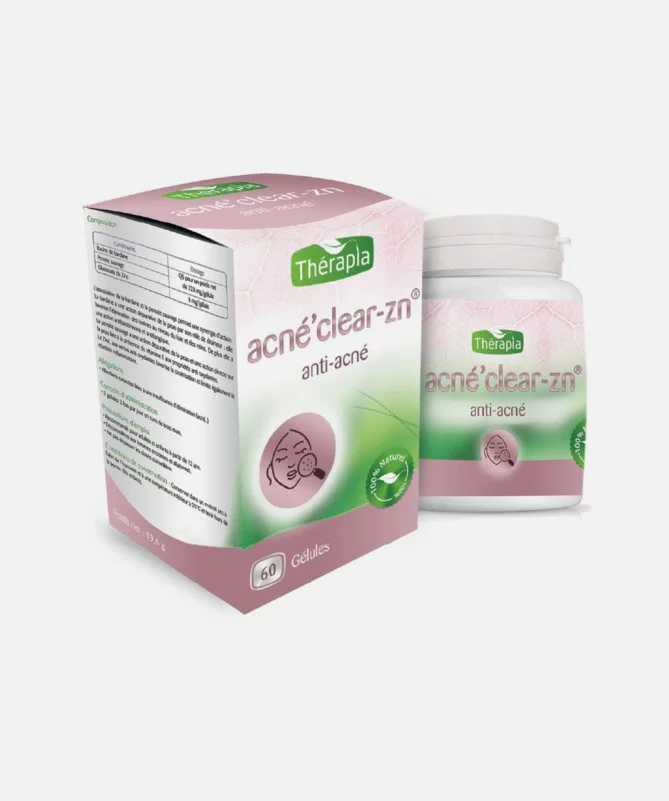 THERAPIA ACNE'CLEAR-ZN 60 GELULES