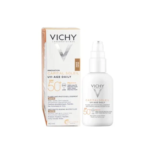 VICHY CAPITAL SOLEIL SPF 50+ FLUIDE ANTI-AGE TEINTE 40ML